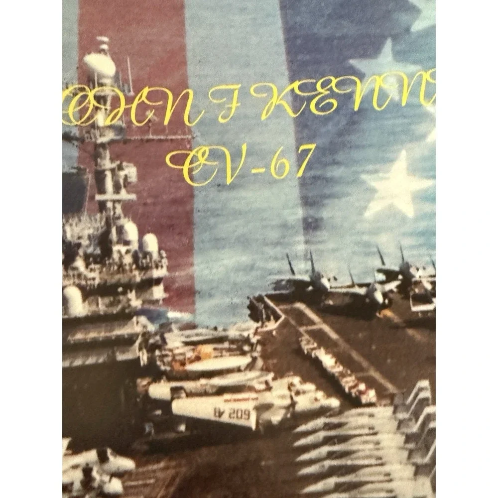 USS John F Kennedy CV-67 Millennium Cruise Book 1999-2000 Navy Deployment Navy